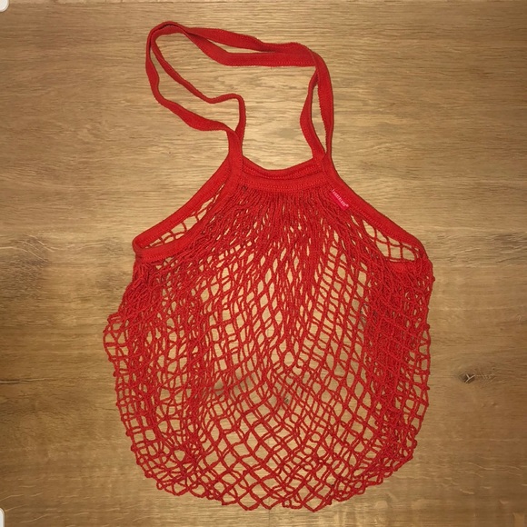 Kikkerland Cotton Market Bag - Picture 2 of 4